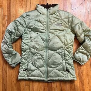 The North Face Jacket Youth XL Down Puffer Coat Green